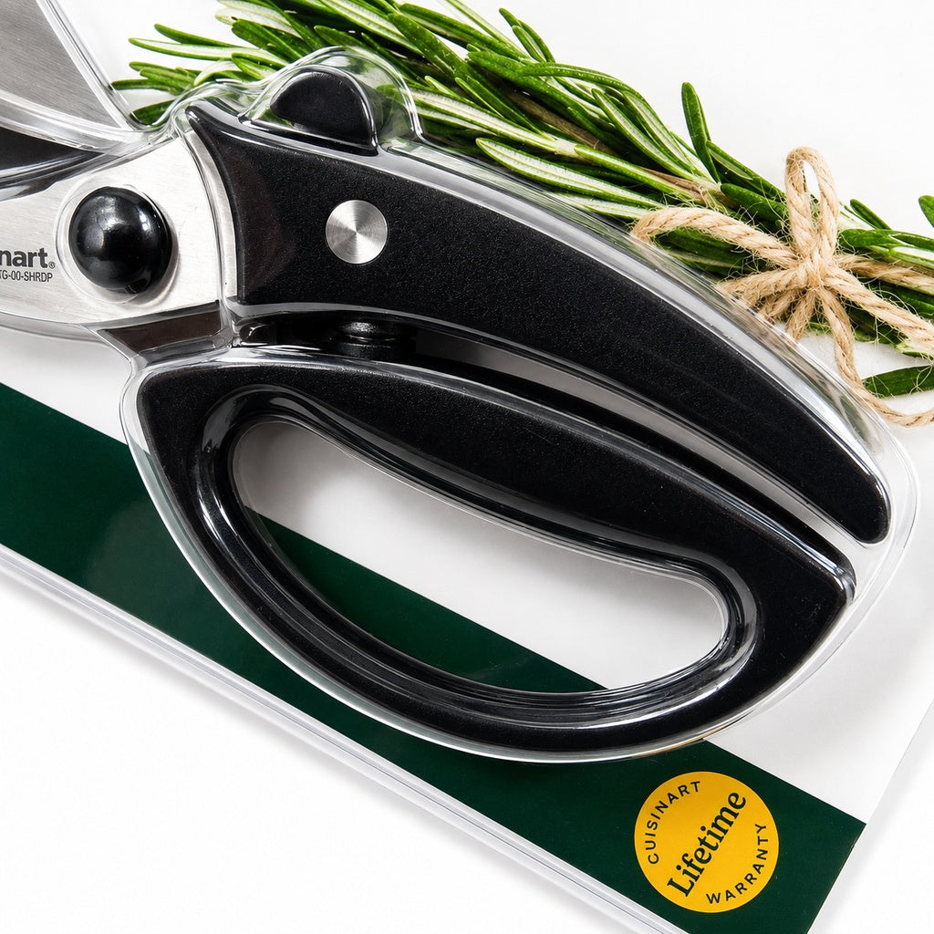 Cuisinart Deluxe Poultry Shears – Heavy-Duty Stainless-Steel Kitchen Scissors with Serrated Blade, Safety Lock & Ergonomic Handle for Chicken, Turkey, Duck & Meat Preparation