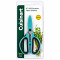 Cuisinart 6" All-Purpose Herb Shears with Stainless Steel Blades Herb Stripper & Blade Cover Kitchen Herb Scissors for Basil, Parsley, Chives & More
