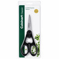 Cuisinart 8-Inch All Purpose Kitchen Scissors Stainless Steel Serrated Blades Built-In Bottle Opener Multipurpose Kitchen Shears Black
