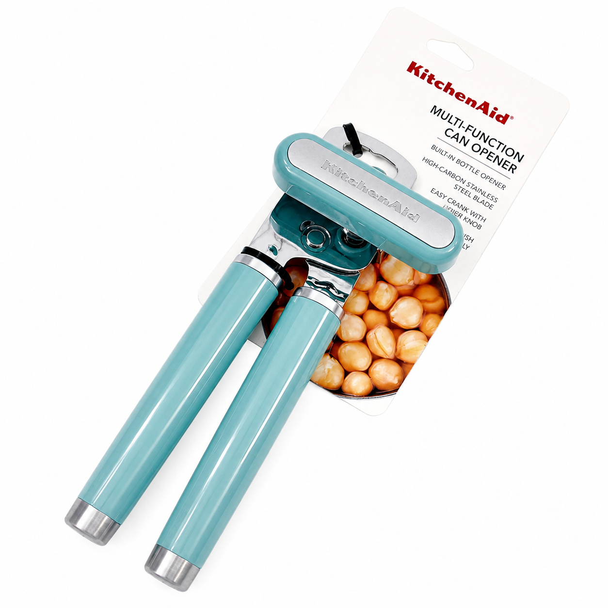 KitchenAid Multifunction Can Opener & Bottle Opener - Aqua Green