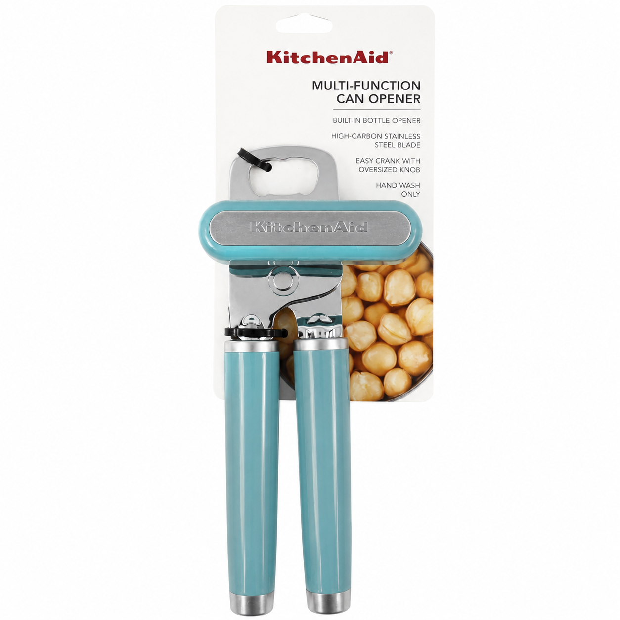 KitchenAid Multifunction Can Opener & Bottle Opener - Aqua Green