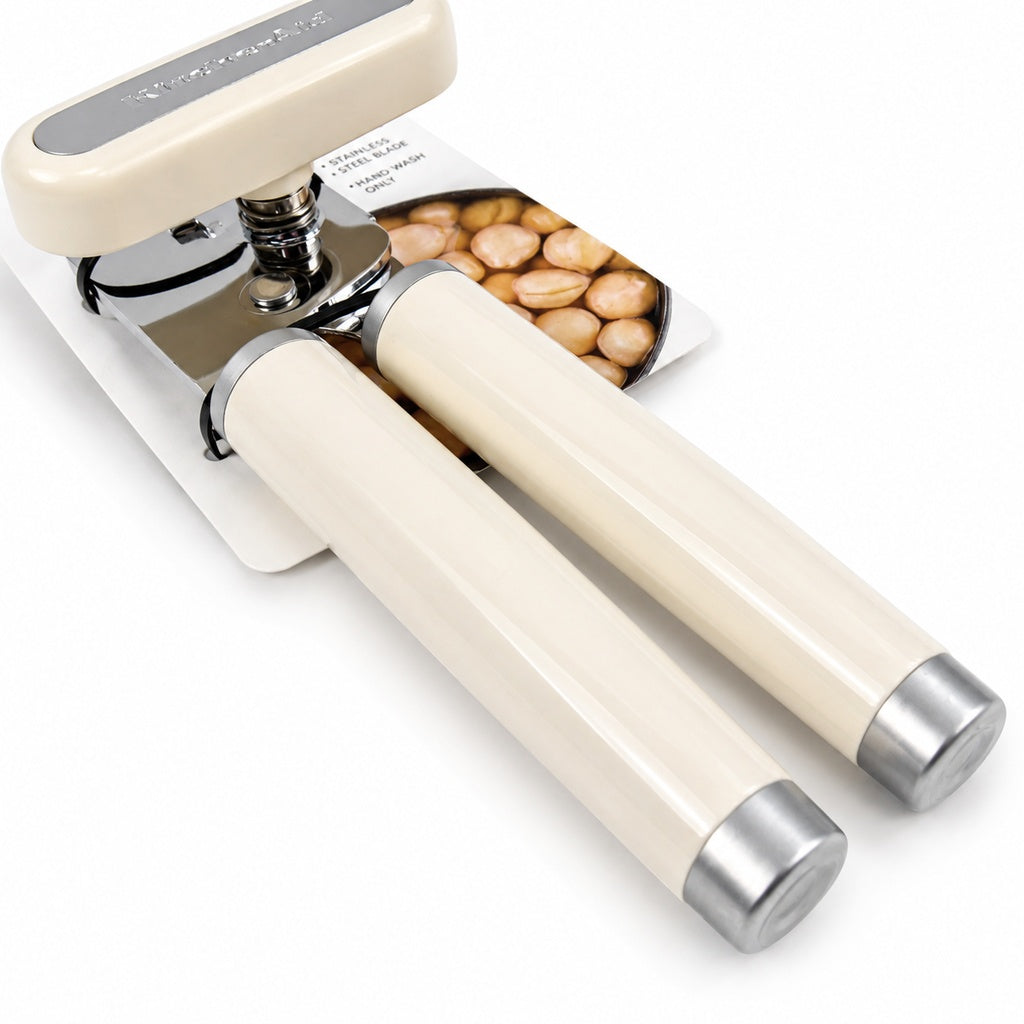 KitchenAid Multifunction Can Opener & Bottle Opener - Cream White