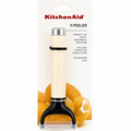 KitchenAid Y Peeler with Protective Blade Cover – Cream White, Dishwasher Safe Vegetable & Fruit Peeler