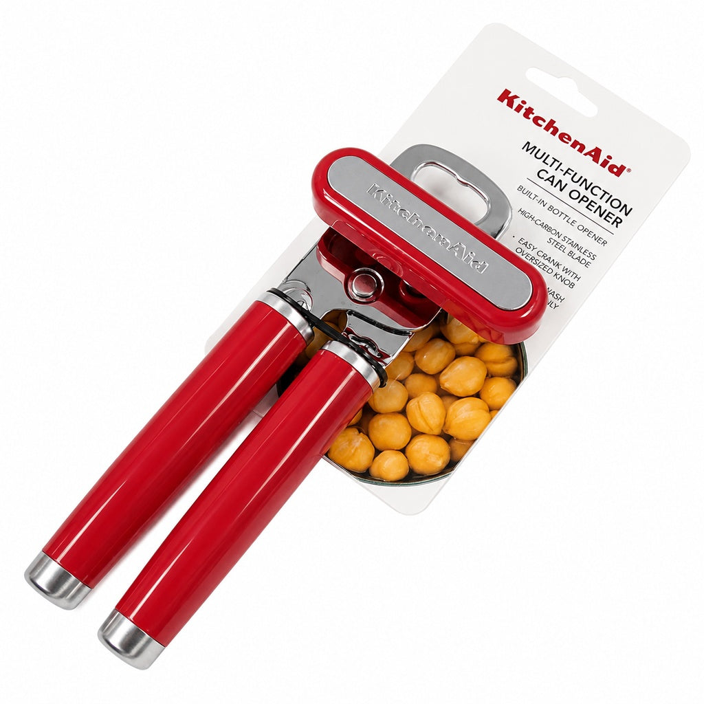 KitchenAid Multifunction Can Opener & Bottle Opener - Dark Pink