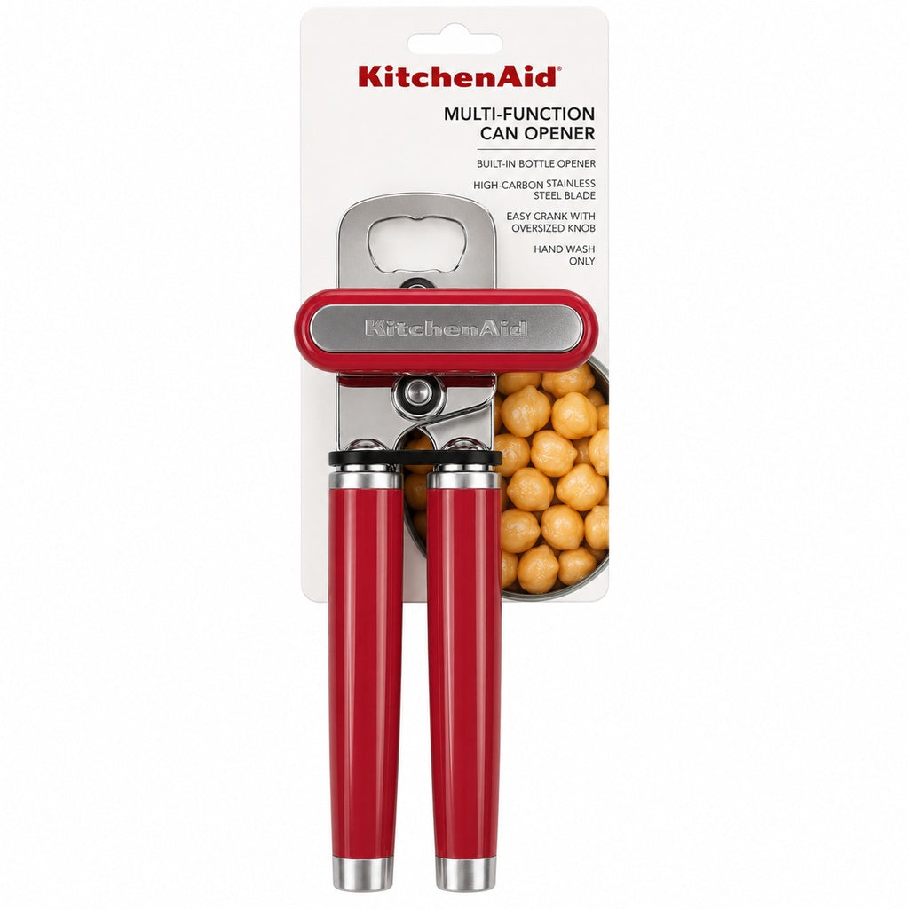 KitchenAid Multifunction Can Opener & Bottle Opener - Dark Pink