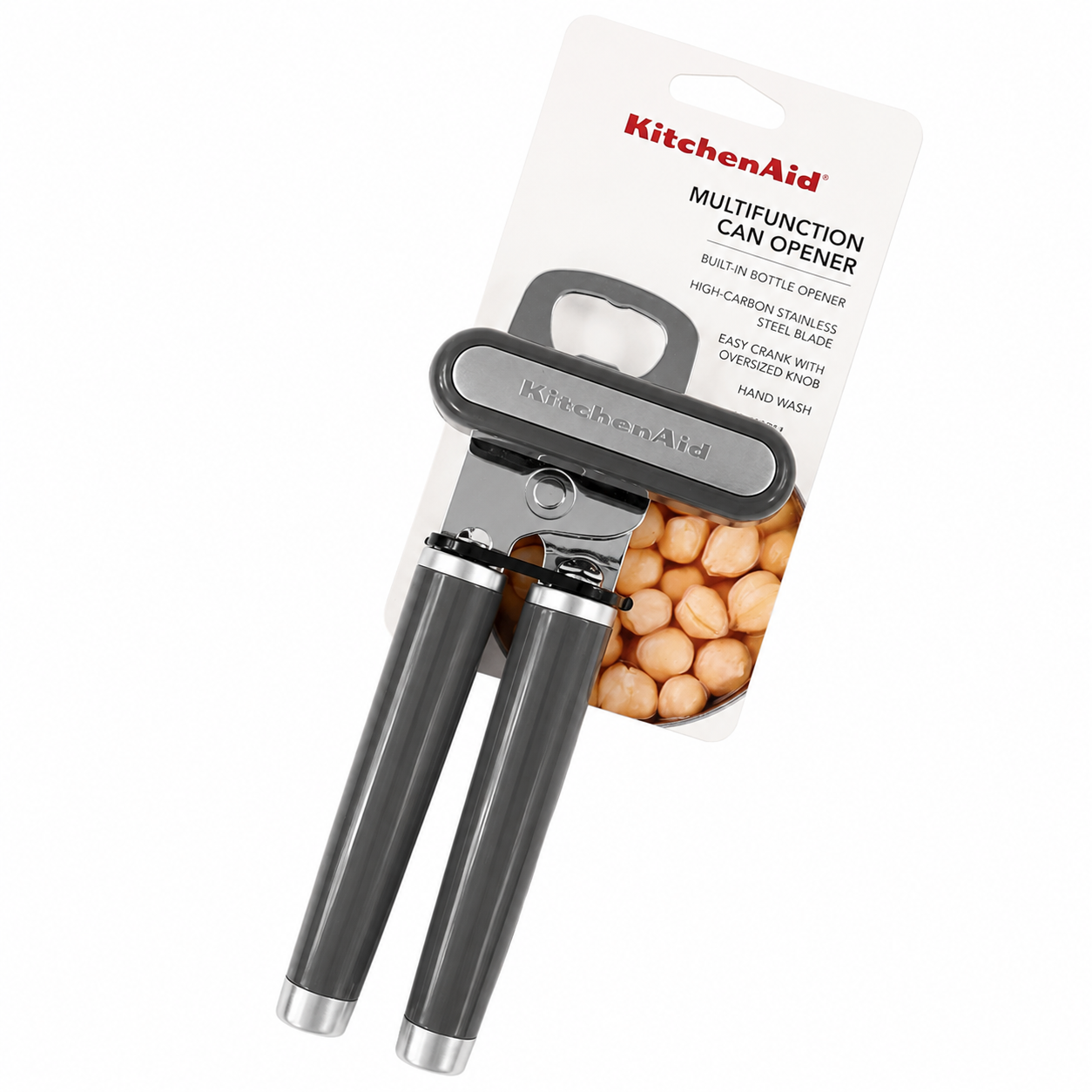 KitchenAid Multifunction Can Opener & Bottle Opener - Gray