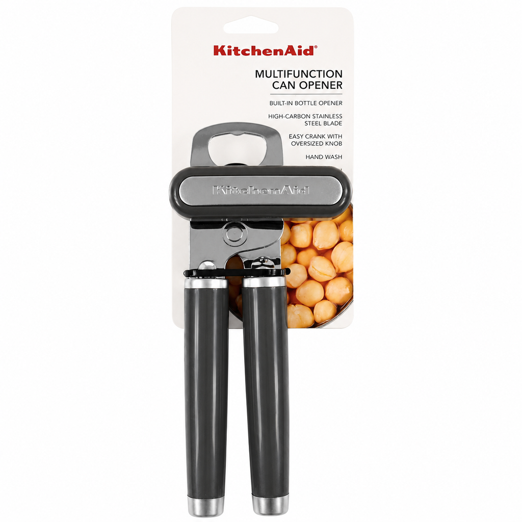 KitchenAid Multifunction Can Opener & Bottle Opener - Gray