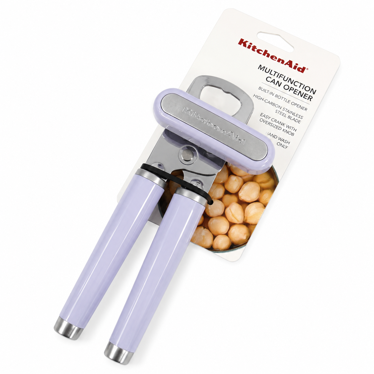KitchenAid Multifunction Can Opener & Bottle Opener – Lavender Purple
