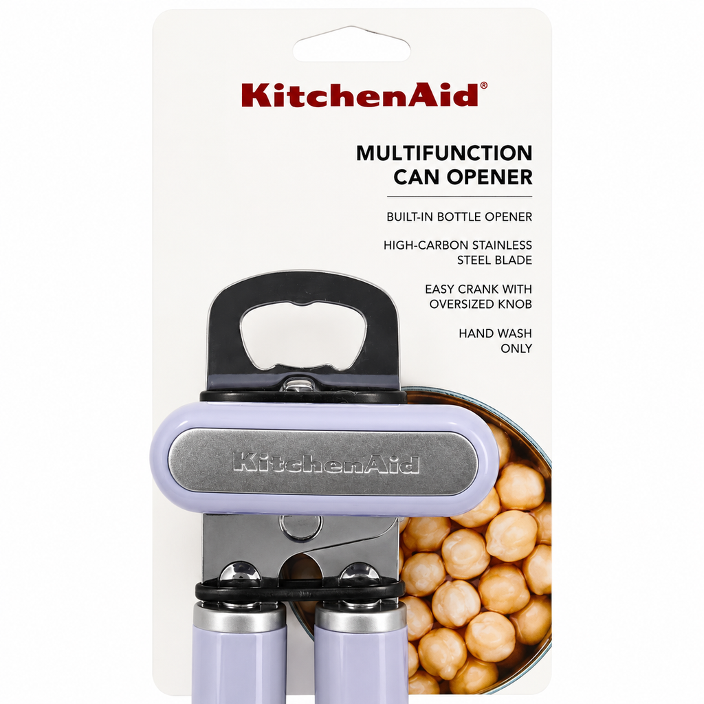 KitchenAid Multifunction Can Opener & Bottle Opener – Lavender Purple