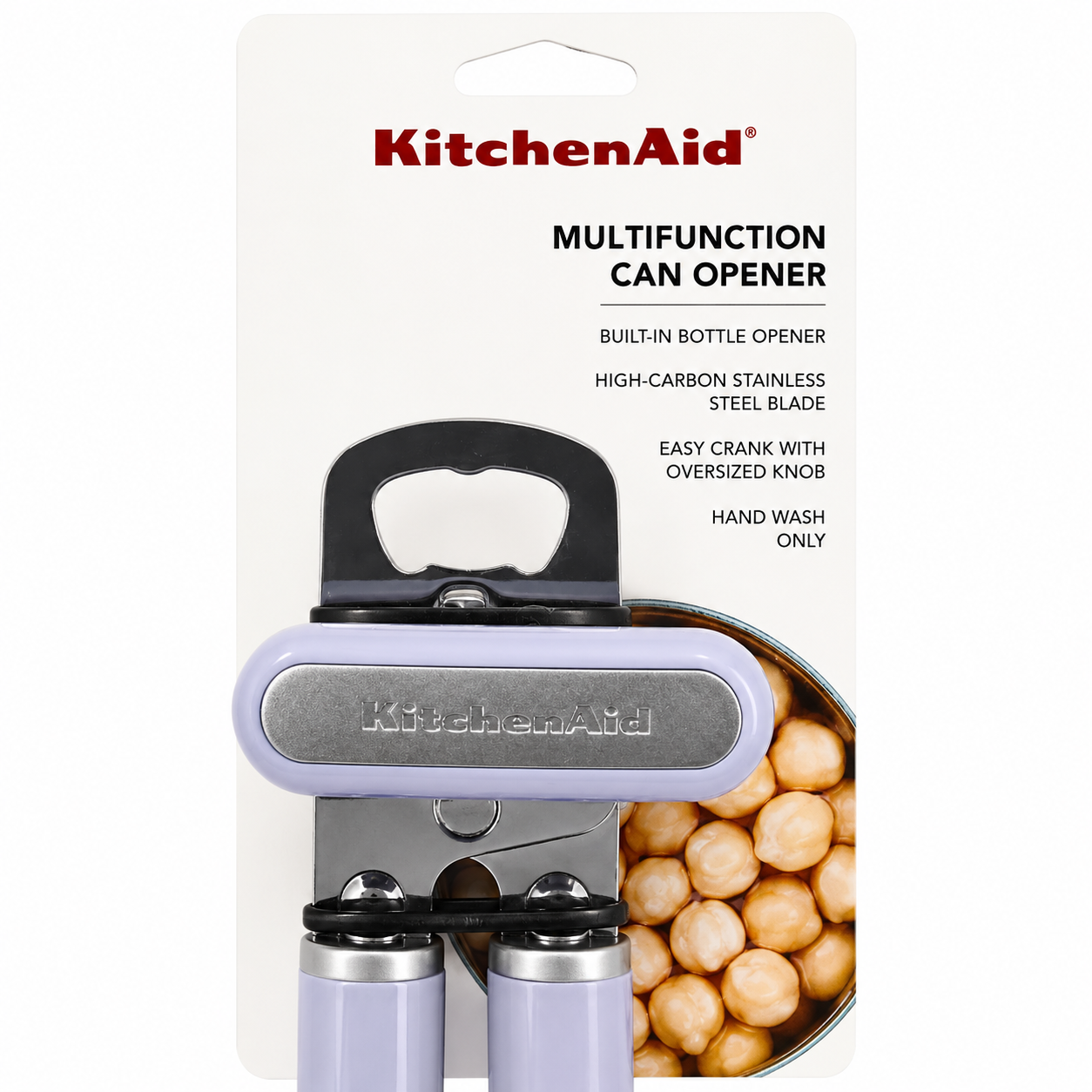 KitchenAid Multifunction Can Opener & Bottle Opener – Lavender Purple