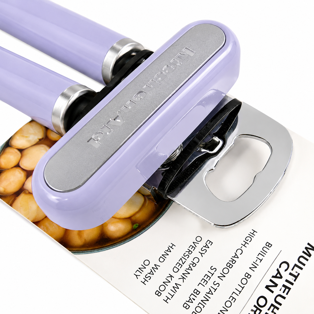 KitchenAid Multifunction Can Opener & Bottle Opener – Lavender Purple