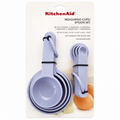 KitchenAid 9-Piece Measuring Cups & Spoons Set – Lavender Purple, Dishwasher Safe