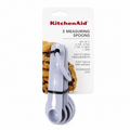 KitchenAid 5-Piece Measuring Spoon Set – Lavender Purple, Dishwasher Safe
