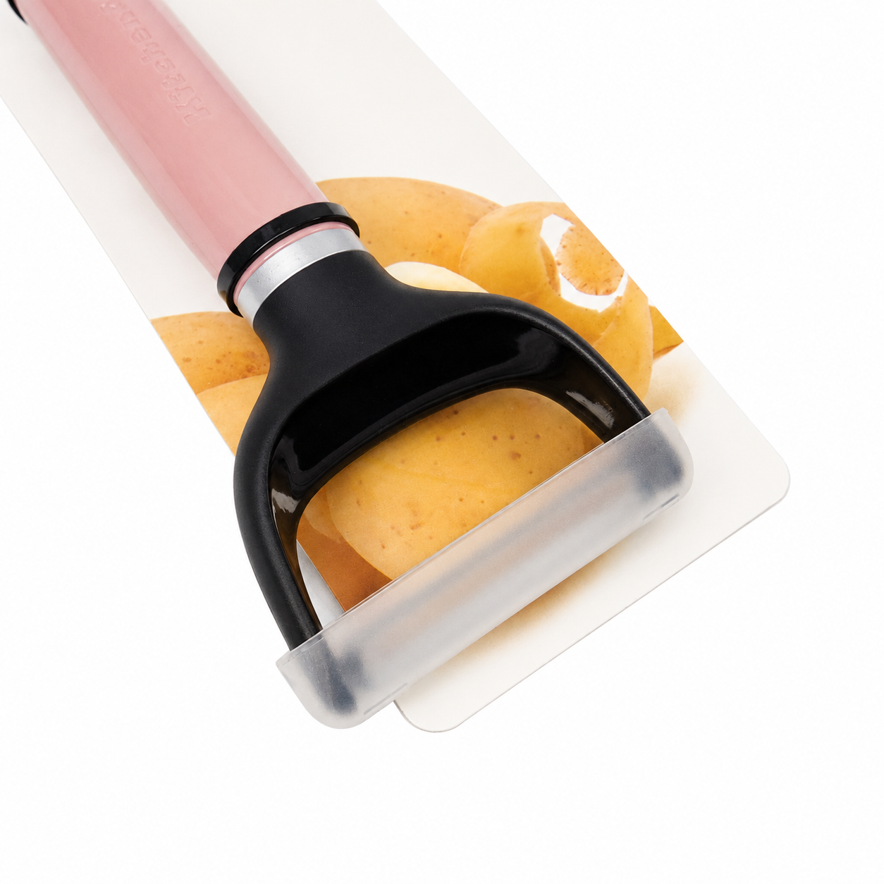 KitchenAid Y Peeler with Protective Blade Cover – Light Pink, Dishwasher Safe Vegetable & Fruit Peeler