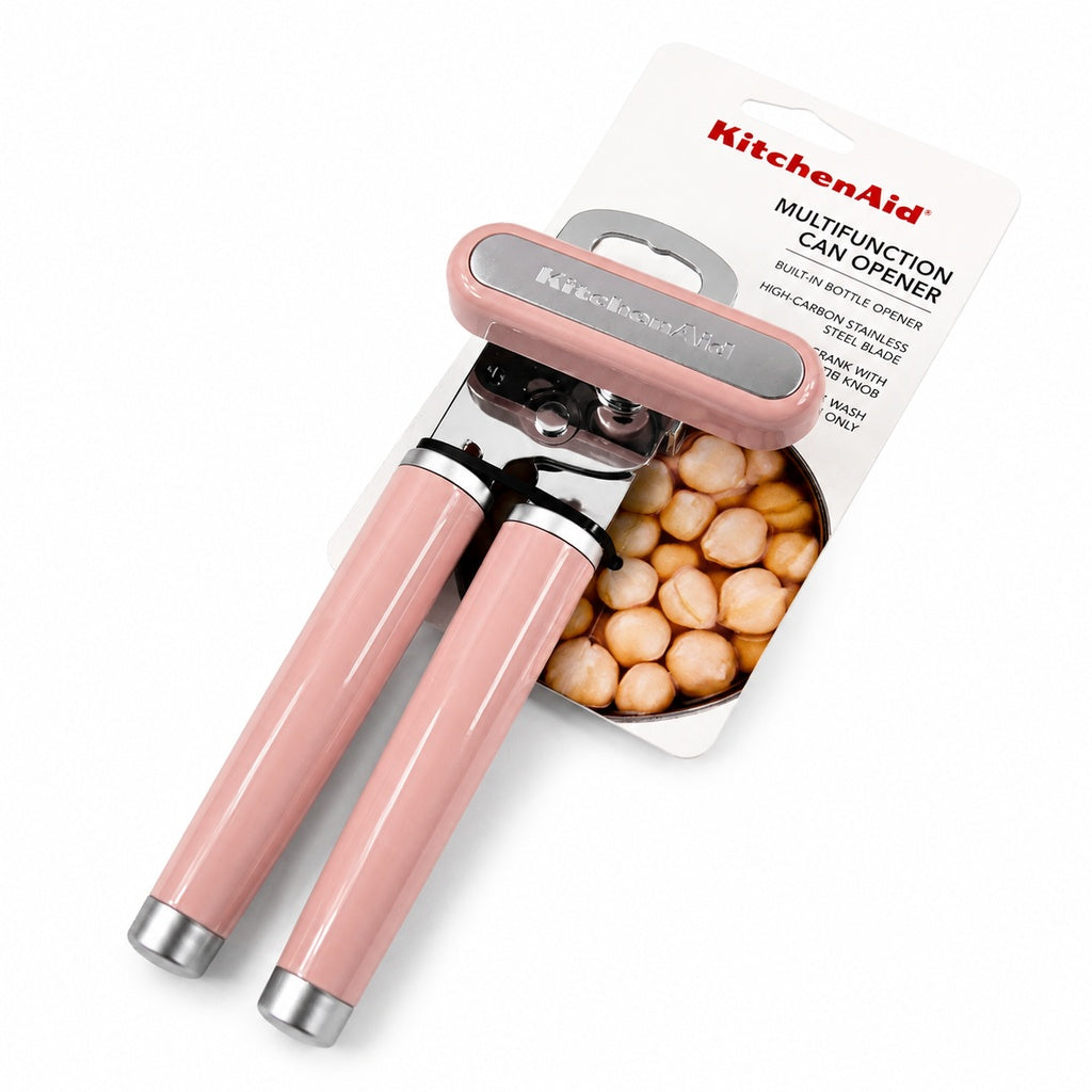 KitchenAid Multifunction Can Opener & Bottle Opener - Light Pink