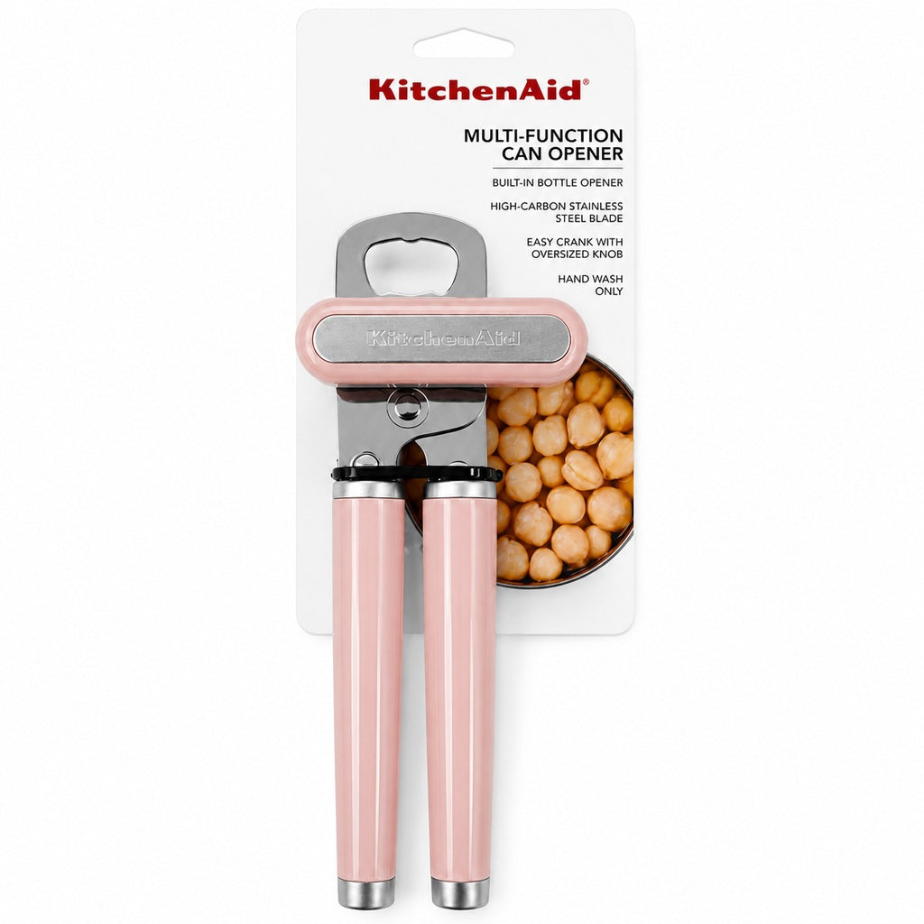 KitchenAid Multifunction Can Opener & Bottle Opener - Light Pink