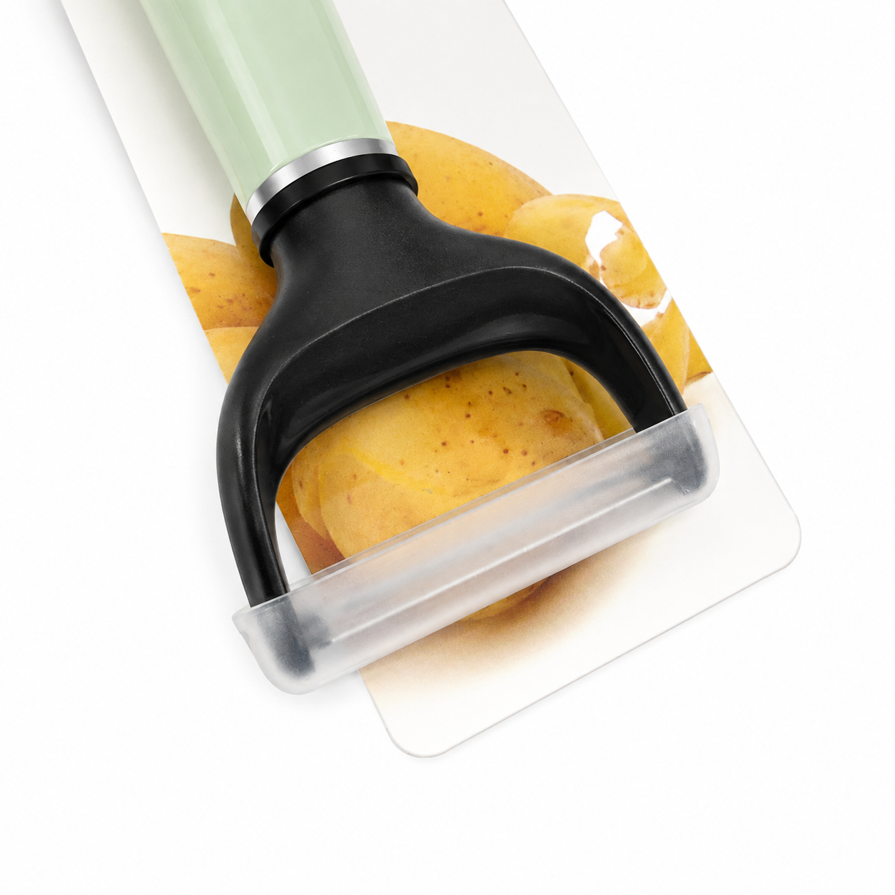 KitchenAid Y Peeler with Protective Blade Cover – Pistachio Green, Dishwasher Safe Vegetable & Fruit Peeler