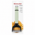 KitchenAid Y Peeler with Protective Blade Cover – Pistachio Green, Dishwasher Safe Vegetable & Fruit Peeler