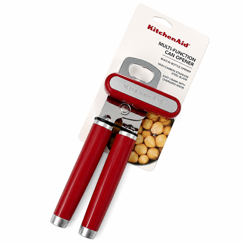 KitchenAid Multifunction Can Opener & Bottle Opener – Red