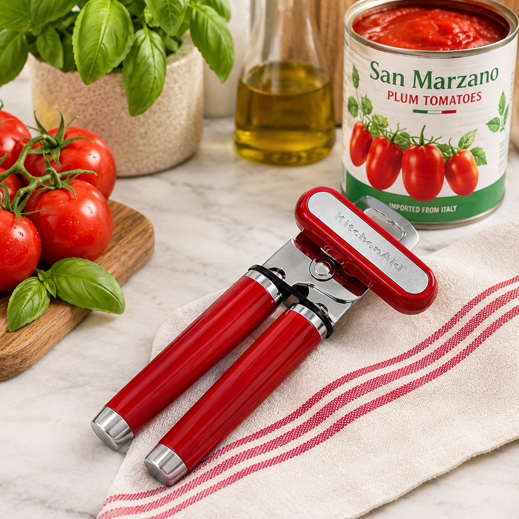 KitchenAid Multifunction Can Opener & Bottle Opener – Red