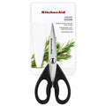KitchenAid Black Kitchen Scissors Stainless-Steel Utility Shears with Protective Sheath
